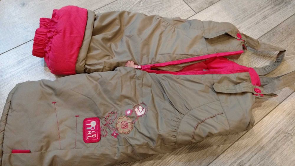 Kombinezon, spodnie narciarskie dla dziewczynki, r. 86 coccodrillo