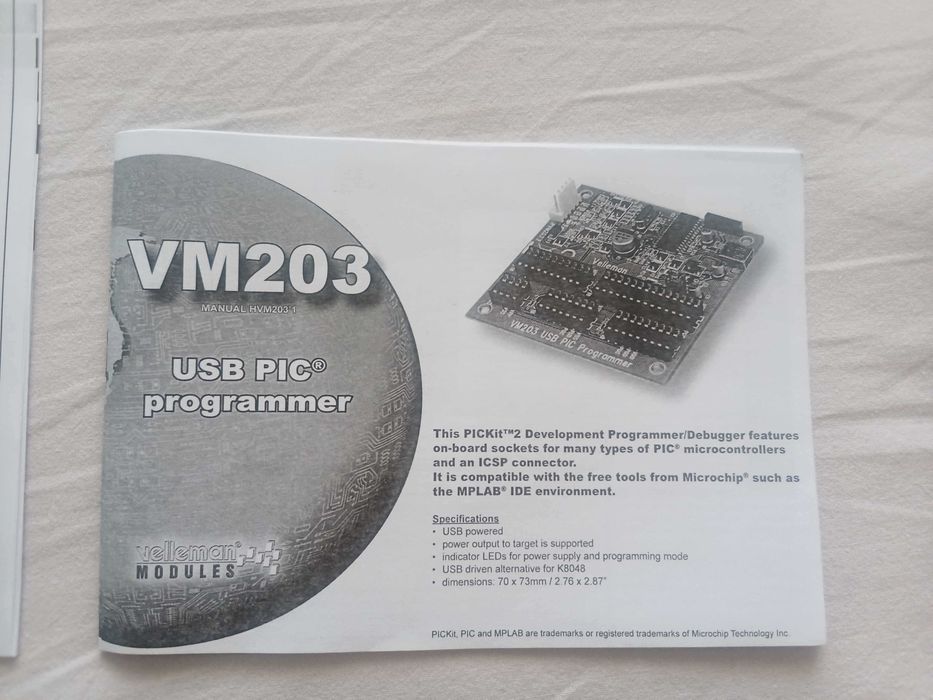 USB PIC Programmer - Programador de Microcontroladores PIC64284554061443122