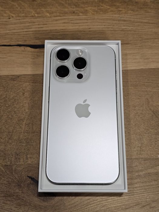 iPhone 15 Pro 256 White Titanium