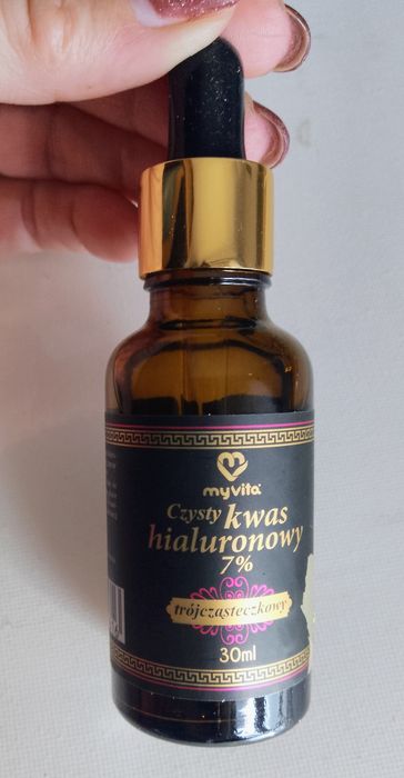 Kwas hialuronowy czysty 7%,trójcząsteczkowy ,nowy