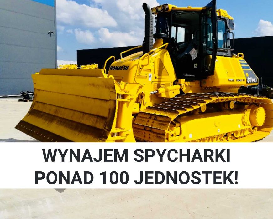 Wynajem Spycharki, Kruszarki Betonu - Opolskie Dolnośląskie Śląskie