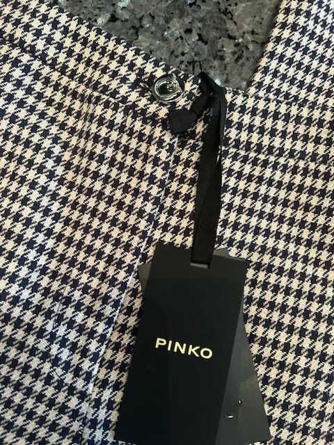 Spodnie damskie Pinko w kratkę r.46