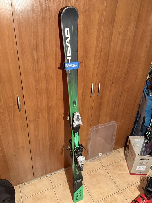 Wspaniałe narty head e-magnum super shape 177 wiązania protector 13