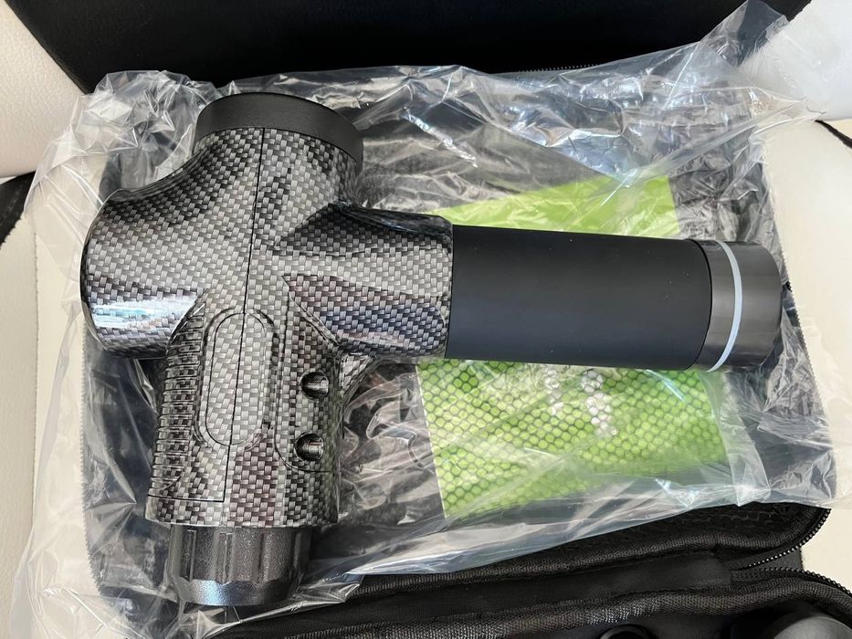 Новий ударний перкусійний масажер. масажний пістолет Massage Gun