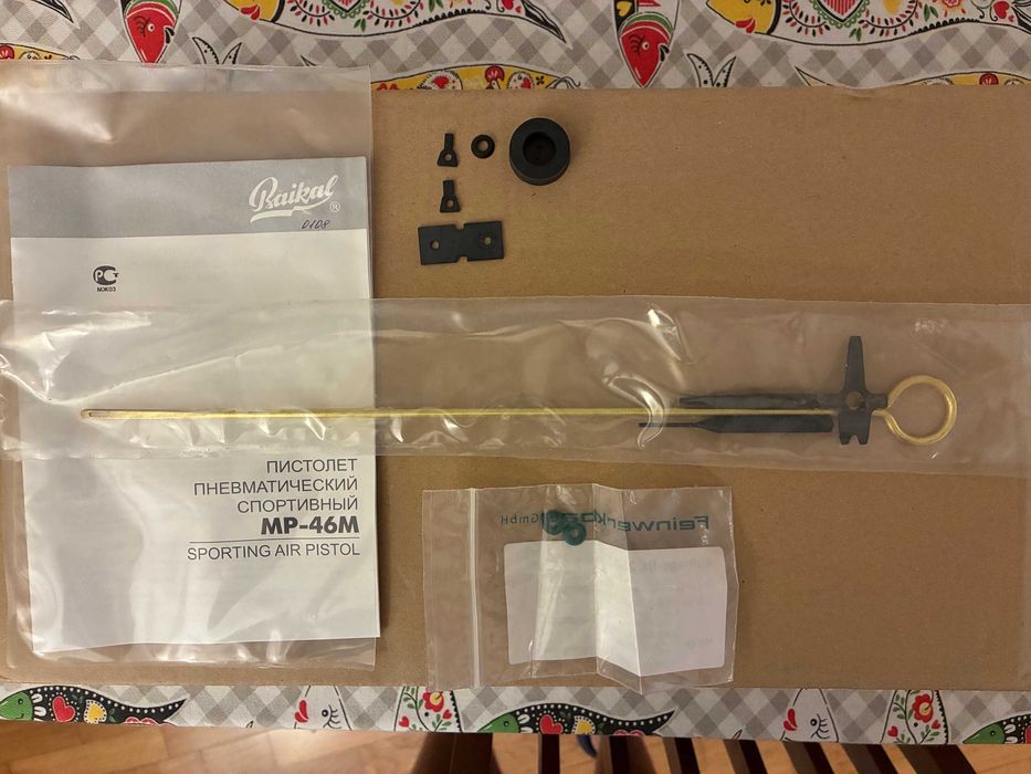 Pistola ar comprimido Baikal MP46-M chumbo 4.5mm