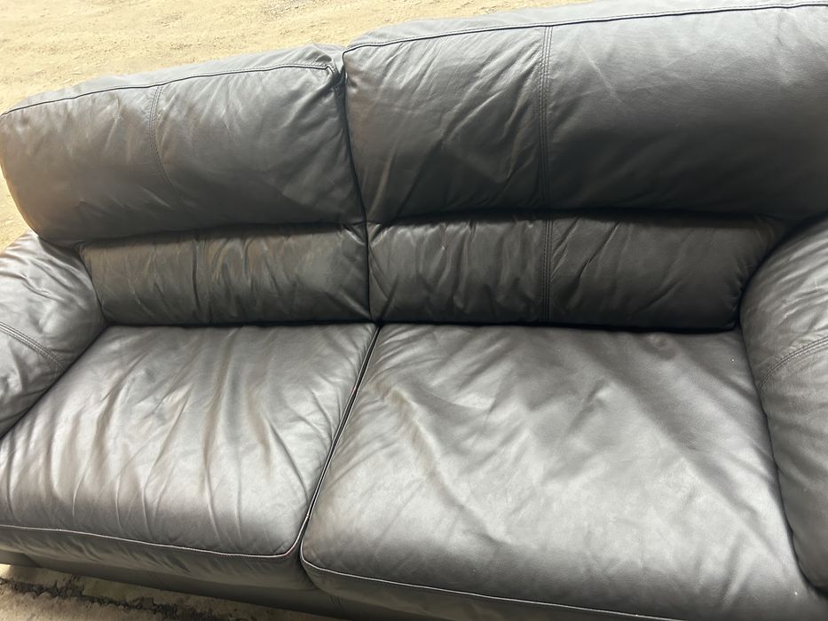 Шкіряний диван. Натуральна шкіра