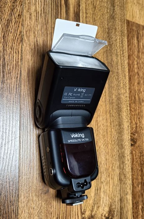 Lampa błyskowa Voking VK-750 Duża moc liczba przewodnia GN 58, HotShoe