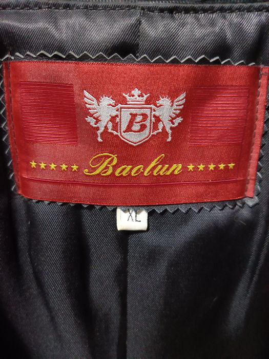 Пальто шкіряне зимове