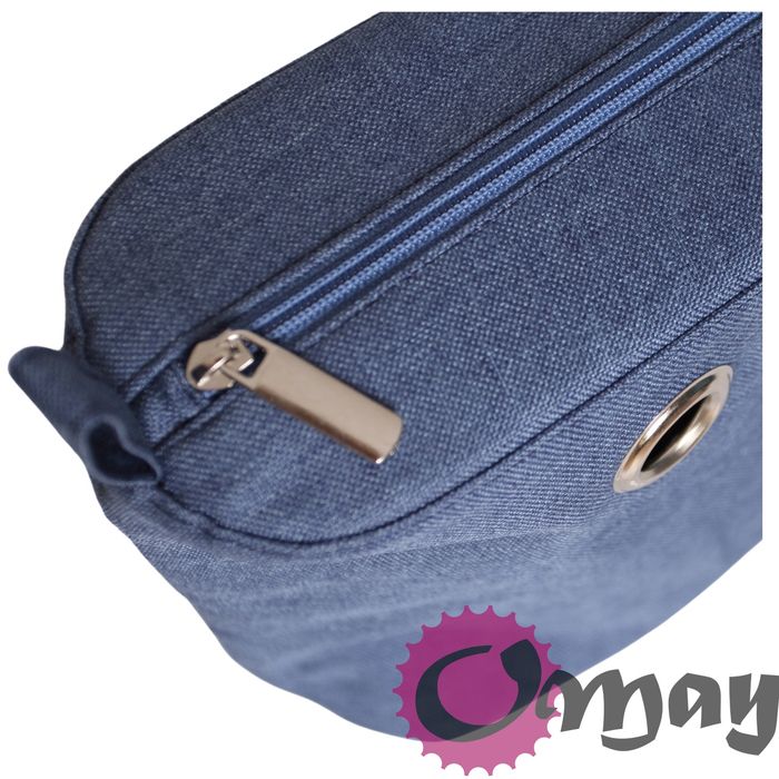 organizer do OBAG MINI niebieski len 2 kieszenie wkład VIP OMAY.pl