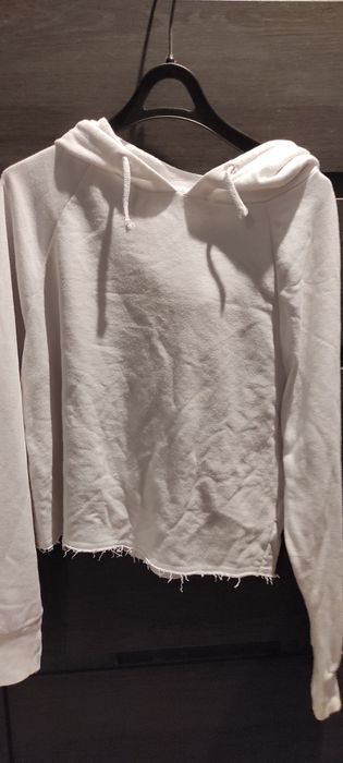 Bluza krótka biała