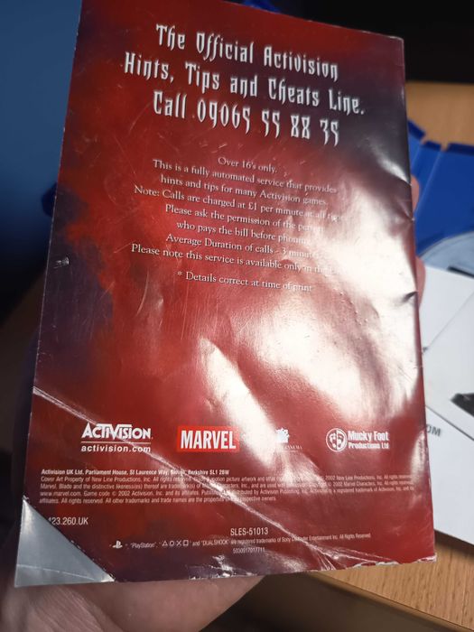 Blade II PS2 PlayStation 2 angielska komplet