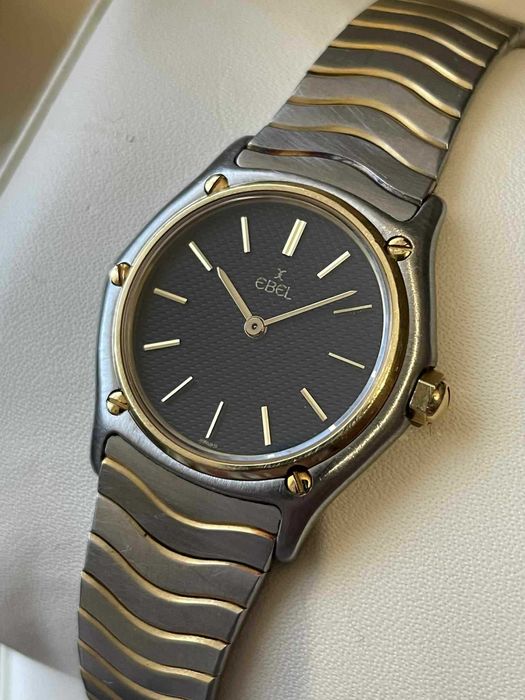 Ebel Classic Wave em Aço e Ouro Ref. 181908