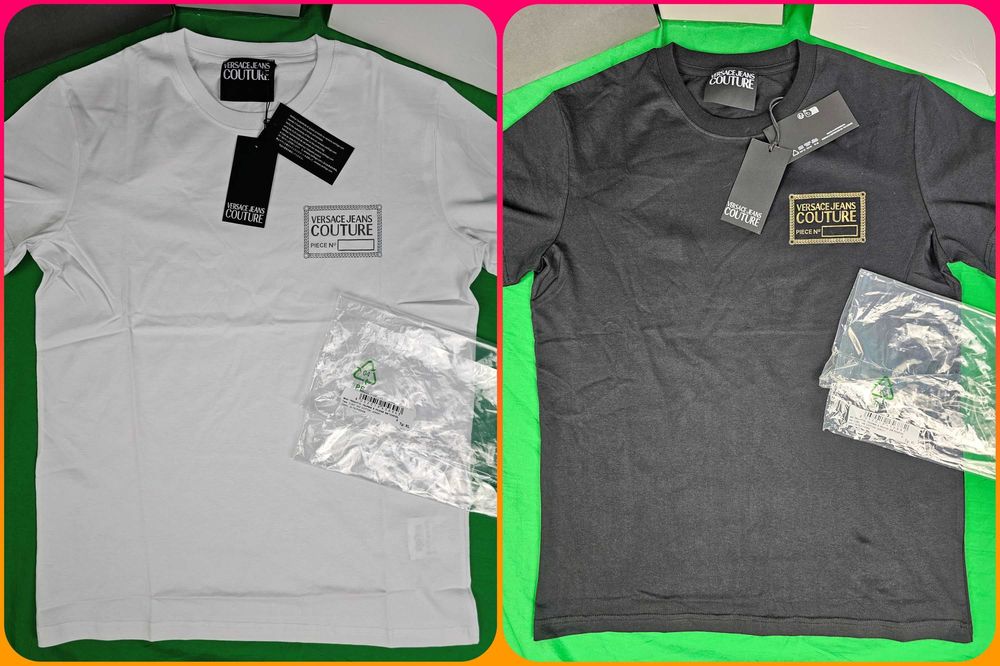 Koszulka męska Versace Jeans Couture polo t-shirt nowość