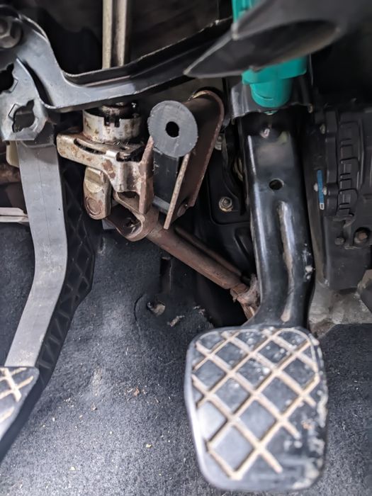 Suporte coluna direção golf 4