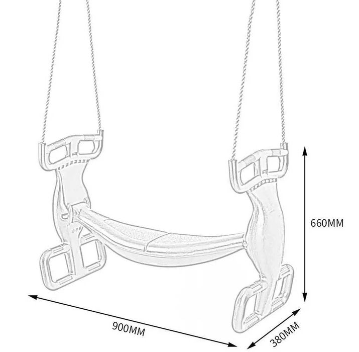 Дитяча гойдалка подвійна WCG Double