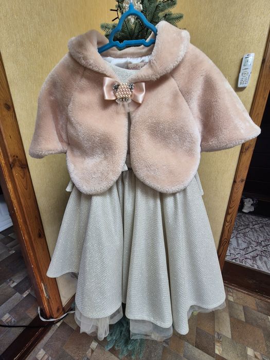 Плаття з жилетом.