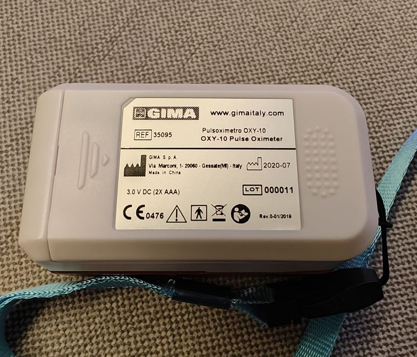 Pulsoksymetr napalcowy OXY-10 z Bluetooth