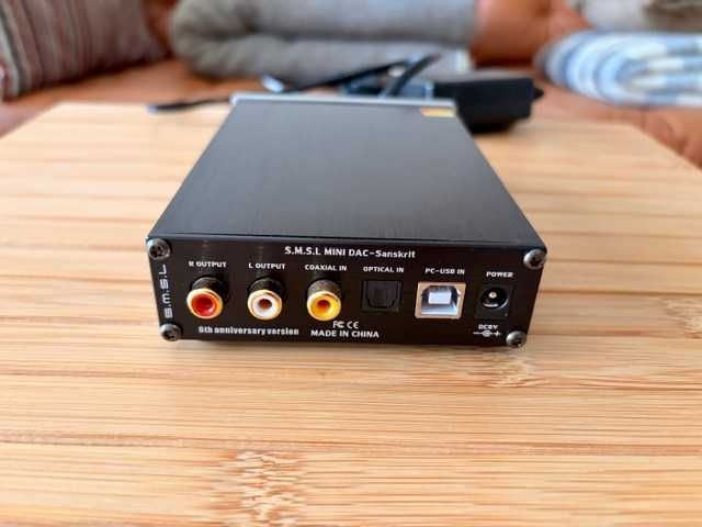 SMSL Amplificador de áudio e DAC