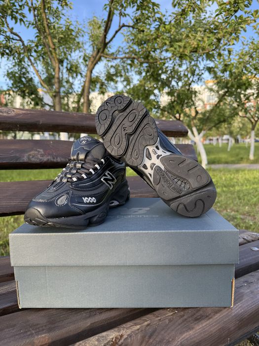 Чоловічі Кросівки New Balance 1000 Black Leather(42,43,44)original