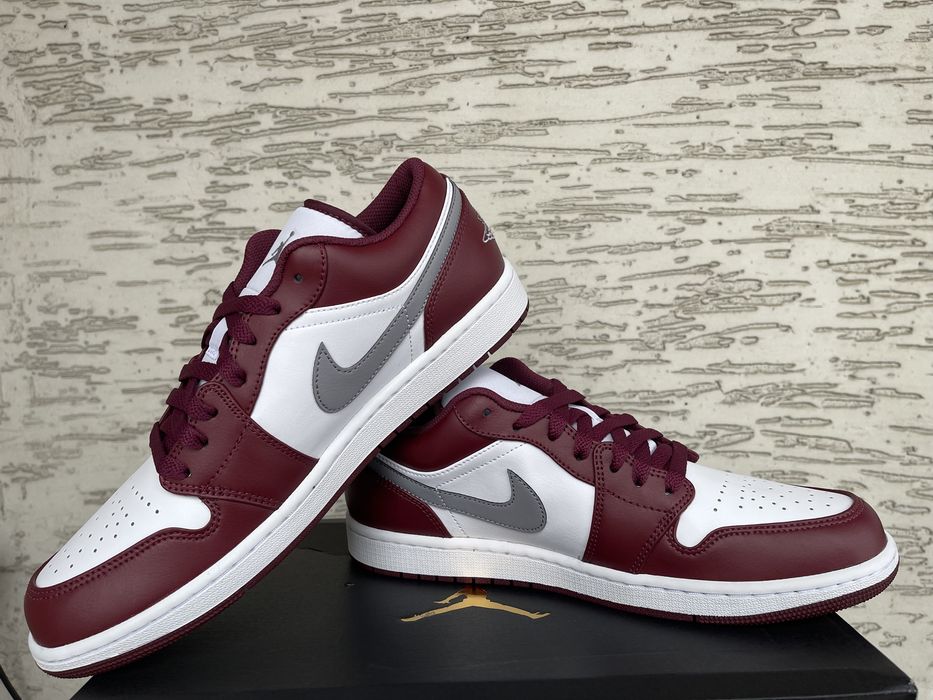 Nike Air Jordan 1 Low Bordeaux 45.5 *NOWE*
