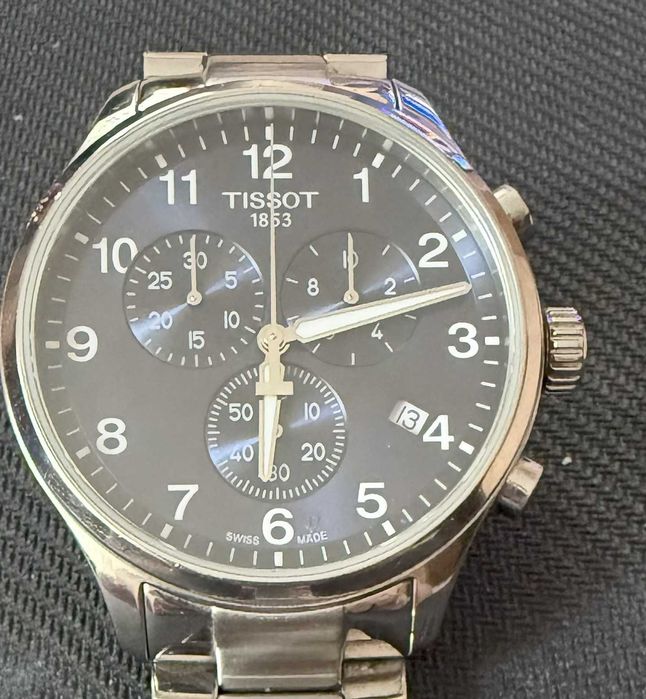 Zegarek (Chronograf) TISSOT T116617A Niebieski