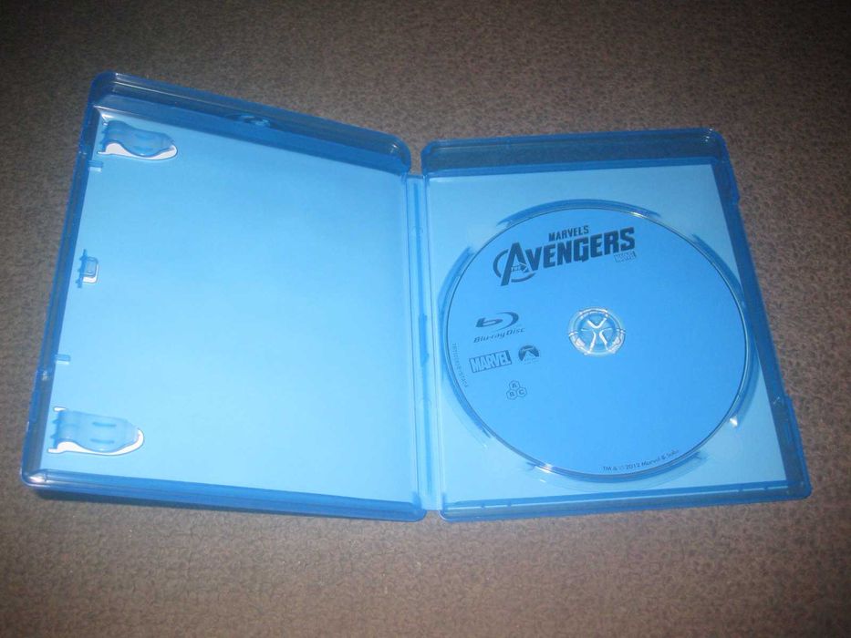 Blu-Ray "Os Vingadores" numa Edição Especial em Slidepack!