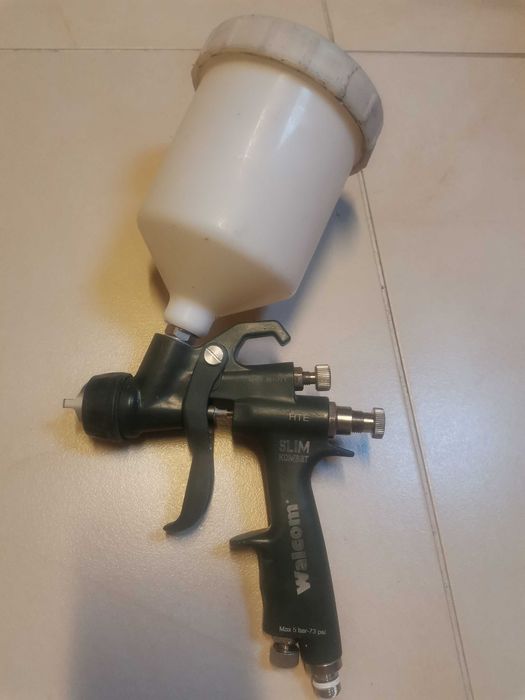 Pistolas Devilbiss e Walcom