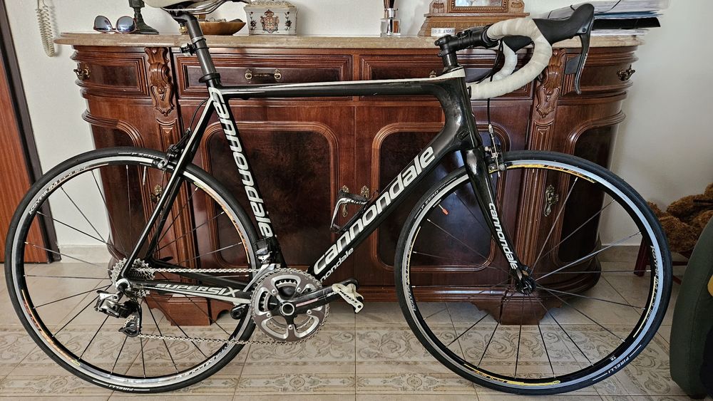 Bicicleta Estrada - Cannondale supersix Xl 61cm sram etap 11v