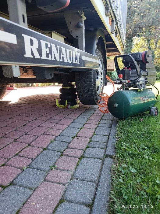 NOWY Podnośnik Pneumatyczny Bałwanek 3.5T Samochodowy 15-40cm