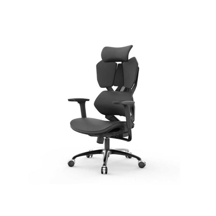 Fotel ergonomiczny gamingowy Angel Furia Black