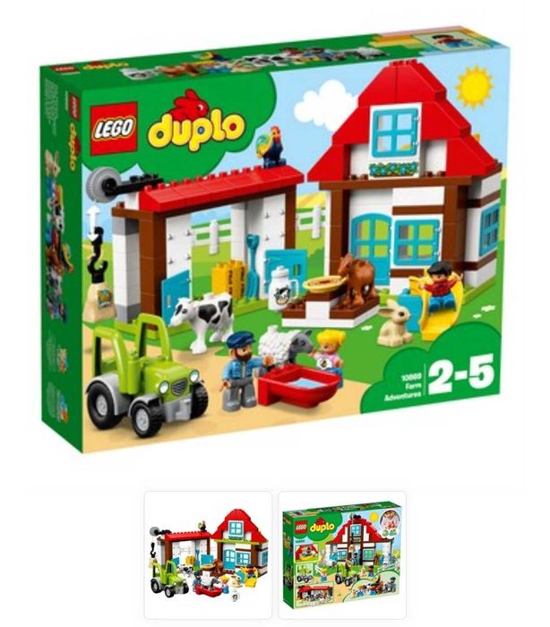 Lego duplo,  ферма, 2-5  р.
