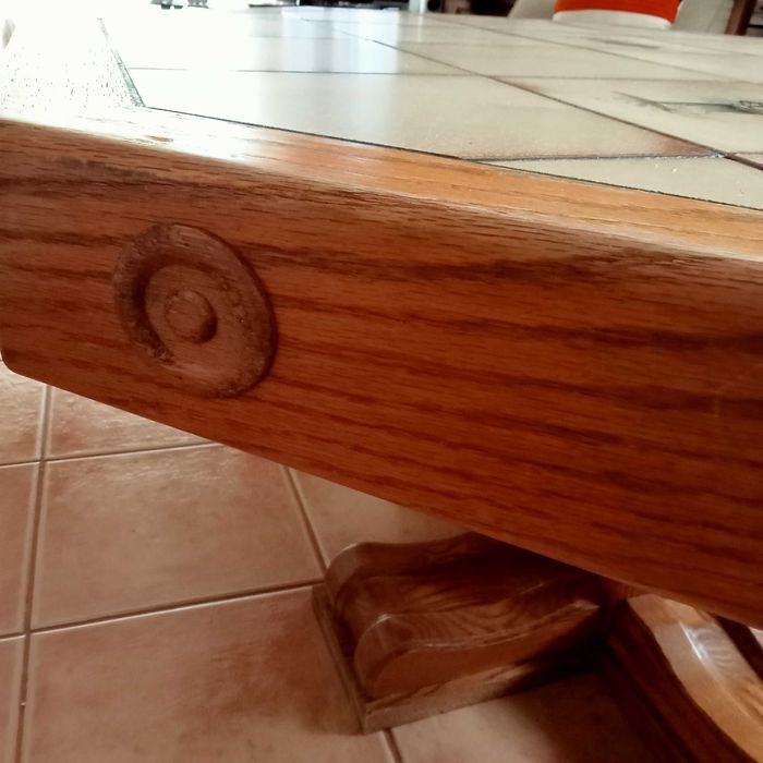 Vendo mesa de sala redonda