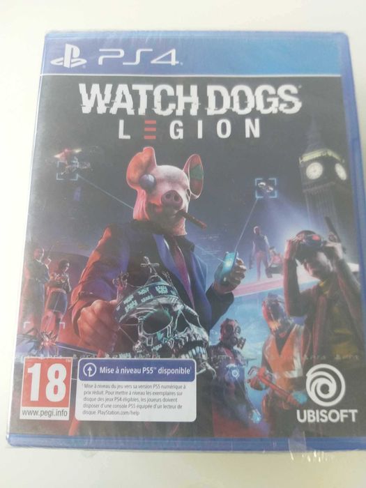 Gra Watch Dogs Legion Play Station ps4 ps5 pudełkowa na konsole