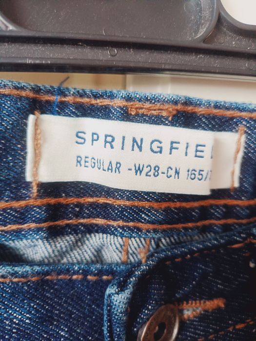 Spodnie dżinsowe męskie Springfield Regular-W28 /165 roz M