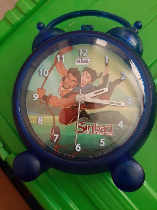 Relógio Despertador - Sinbad -