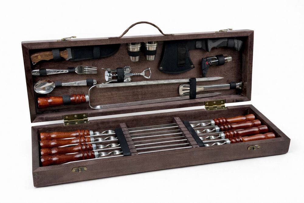 Набор шампуров в кейсе ГРИЛЬ-2