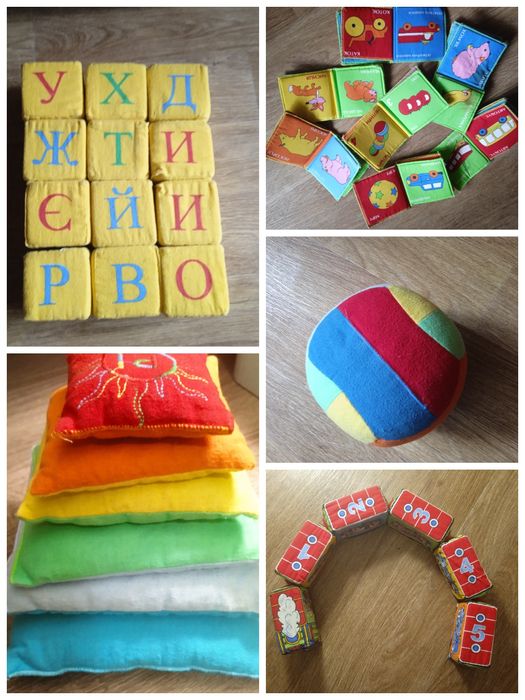 М'які розвиваючі іграшки