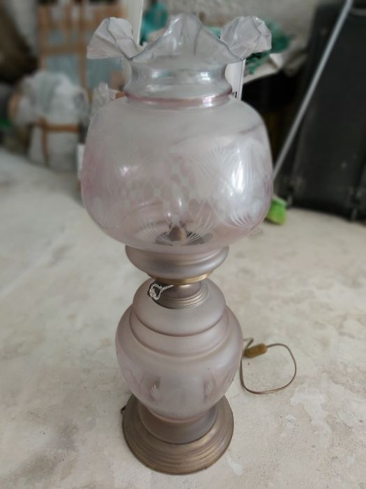 Candeeiro Eléctrico, estilo antigo.