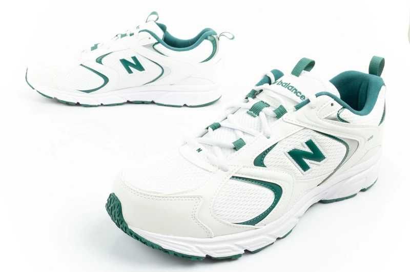 New Balance sneakersy wytrzymałe modne białe zielone r. 40-46,5
