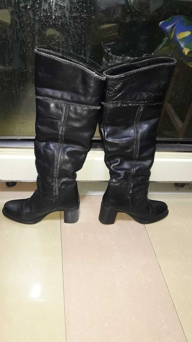 Зимние женские ботфорты,сапоги, короткие угги раз.40.