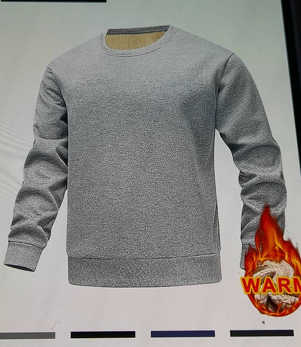 Новая тёплая толстовка, зимний свитшот, худи батал 2XL