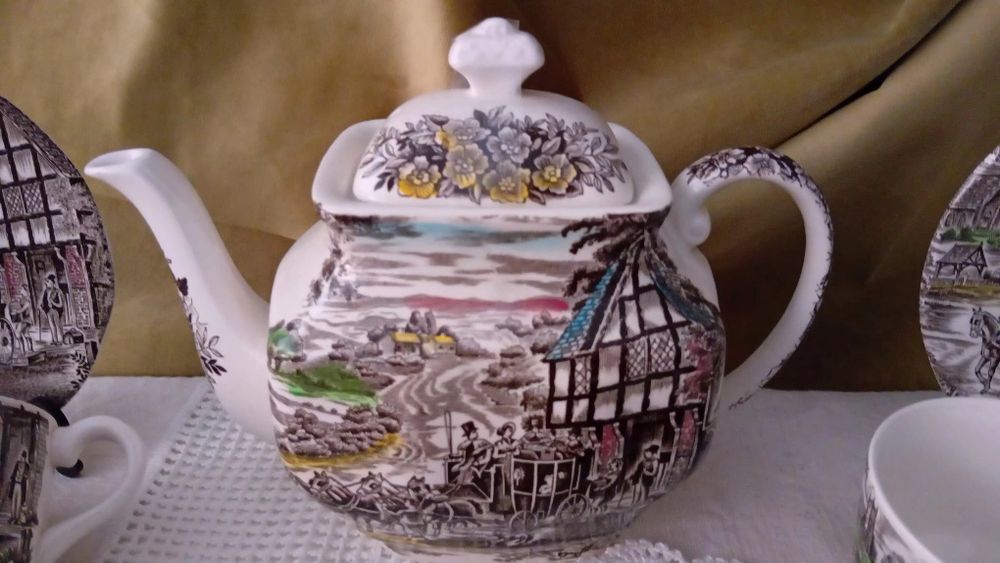 Serviço de chá porcelana inglesa