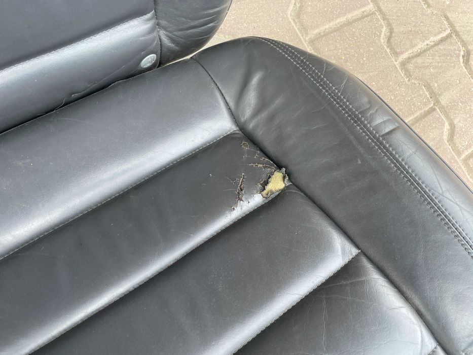 Fotele Volkswagen Touareg 7L skóra boczki kanapa