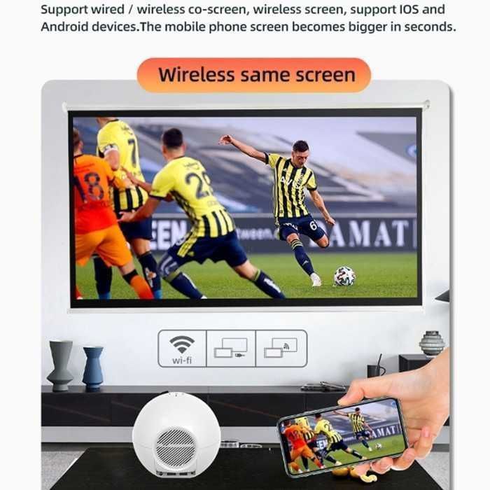 LED проектор "LedProjector" YG270 (wifi version)