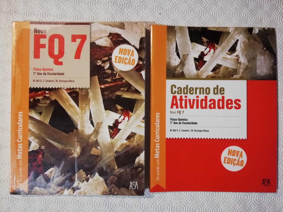 Livros escolares 7° ano