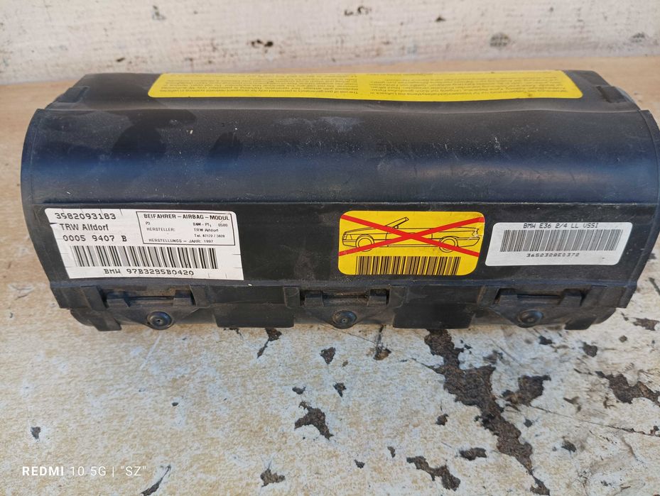 Poduszka powietrzna BMW E36 - 1997 rok.