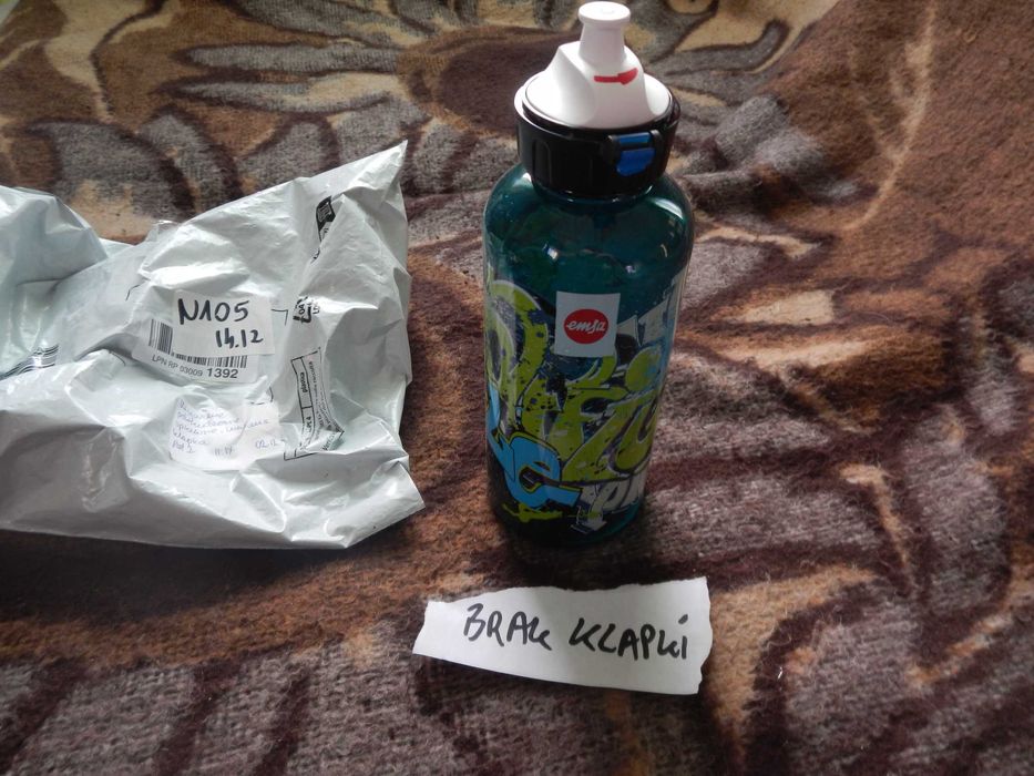 Wyprzedaż->Emsa Butelka do picia dla dzieci, 600 ml  OPIS!