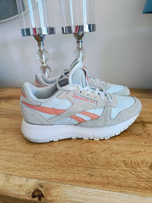 Buty Reebok classic leather 36 niebieskie