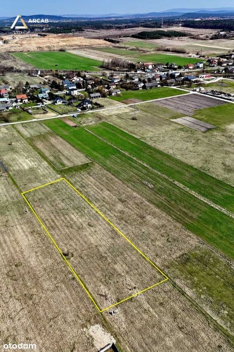 Sprzedam działkę budowlaną 3000 m² – Brzeziny