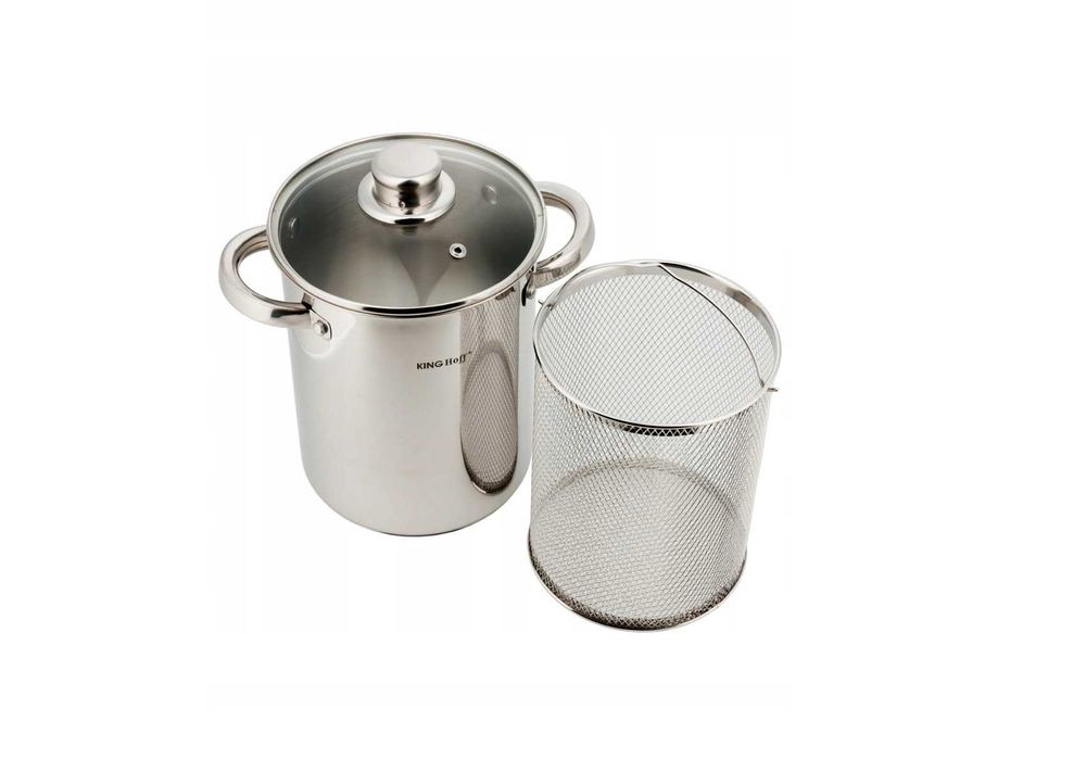 Garnek stalowy do gotowania szparagów King Hoff KH 3325
